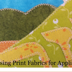 5 Tips for Using Print Fabrics for Appliques