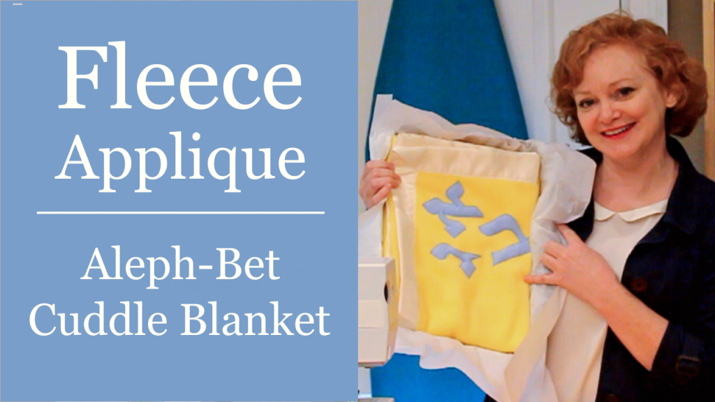 How to sew fleece cuddle blanket