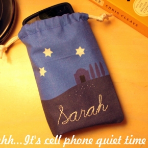 Personalize Your Cell Phone Sleeping Bag